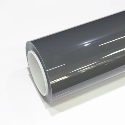 TPU Glossy Dark Grey Paint Protection Film 01