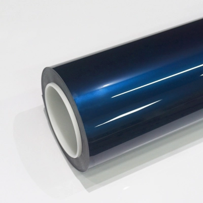 TPU Liguid Metal Blue Paint Protection Film 01