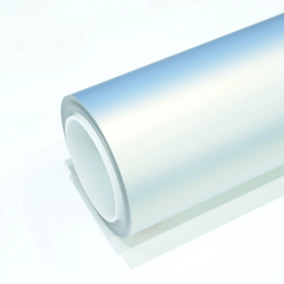 TPU Matte Blue Charm Gold Paint Protection Film 01