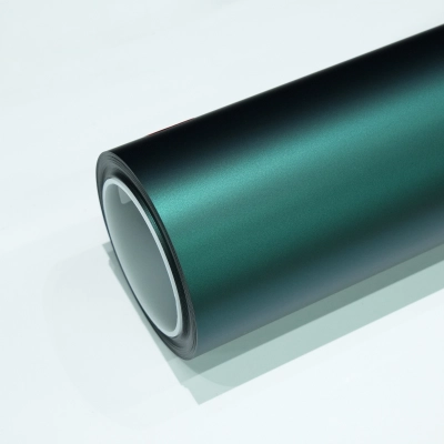 TPU Matte Magic Flame Brazilian Green Paint Protection Film 01