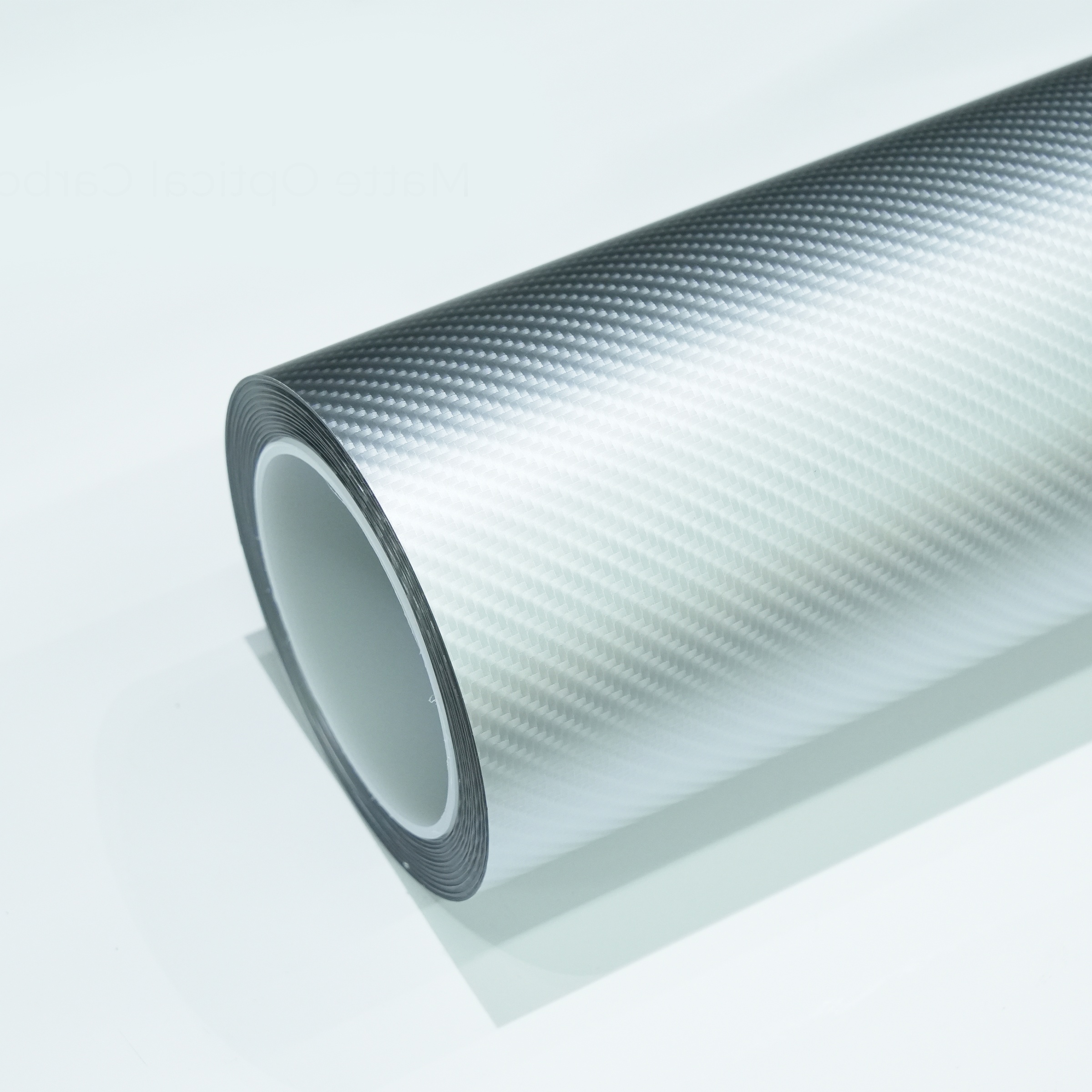 TPU Matte Optical Carbon Fiber Silver Paint Protection Film