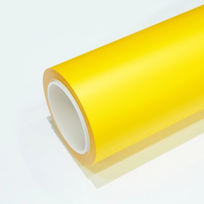 TPU Matte Sports Yellow Paint Protection Film 01
