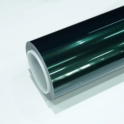 TPU Metallic British Green Paint Protection Film 01