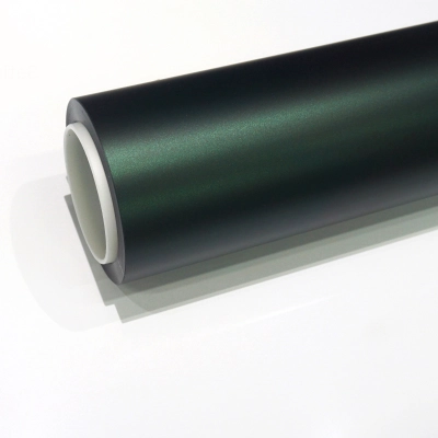 TPU Satin Olive Green Paint Protection Film 01