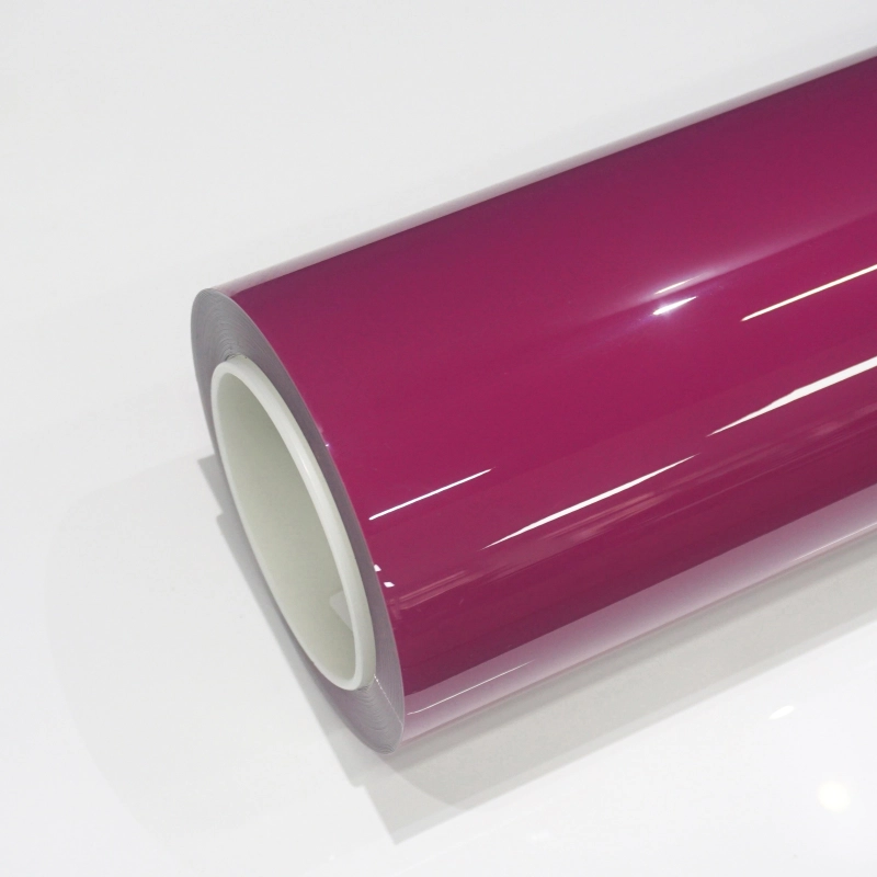 TPU Starlight Ruby Red Paint Protection Film