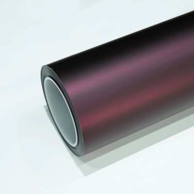 TPU UItra-Matte Electroplate Purple Paint Protection Film 01