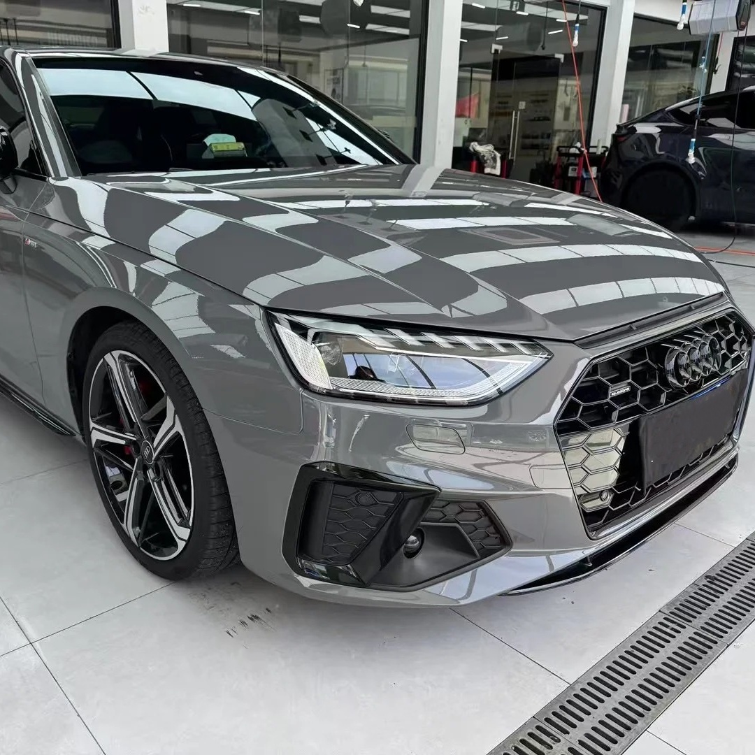 TPU Glossy Dark Grey Paint Protection Film