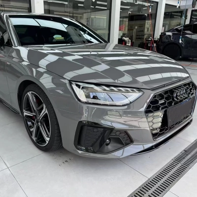 TPU Glossy Dark Grey Paint Protection Film 02