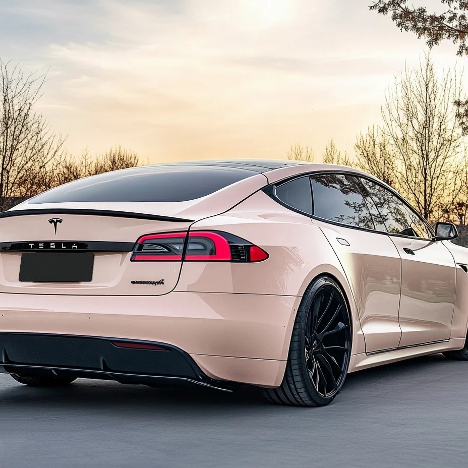 TPU liquid Metal Shell Pink Paint Protection Film