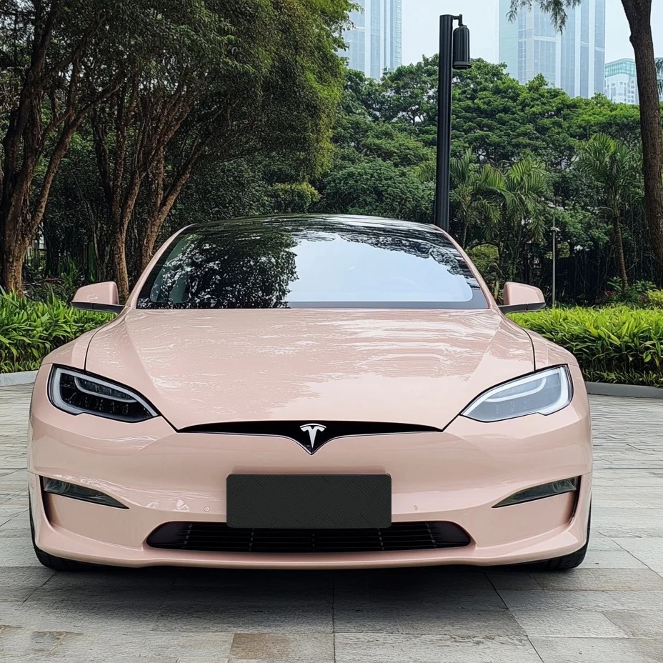 TPU liquid Metal Shell Pink Paint Protection Film