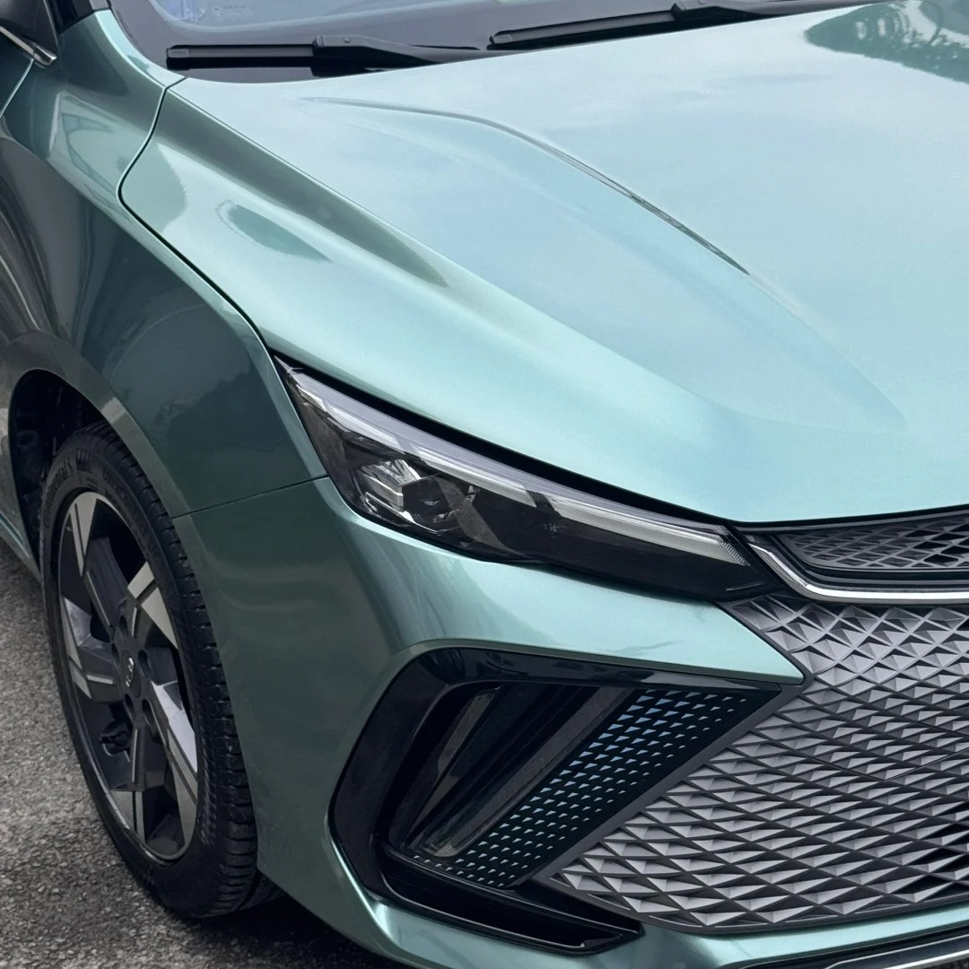 TPU Liquid Metallic Cangling Creen Paint Protection Film