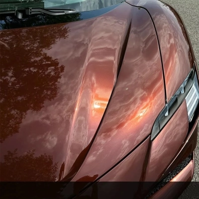 TPU Liquid Metallic Coffee Brown Paint Protection Film 02