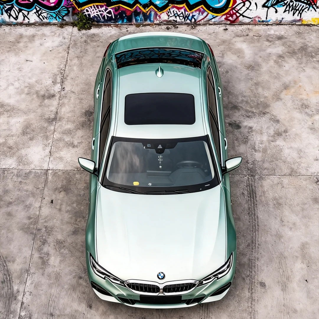 TPU Liquid Metallic Grace Green Paint Protection Film