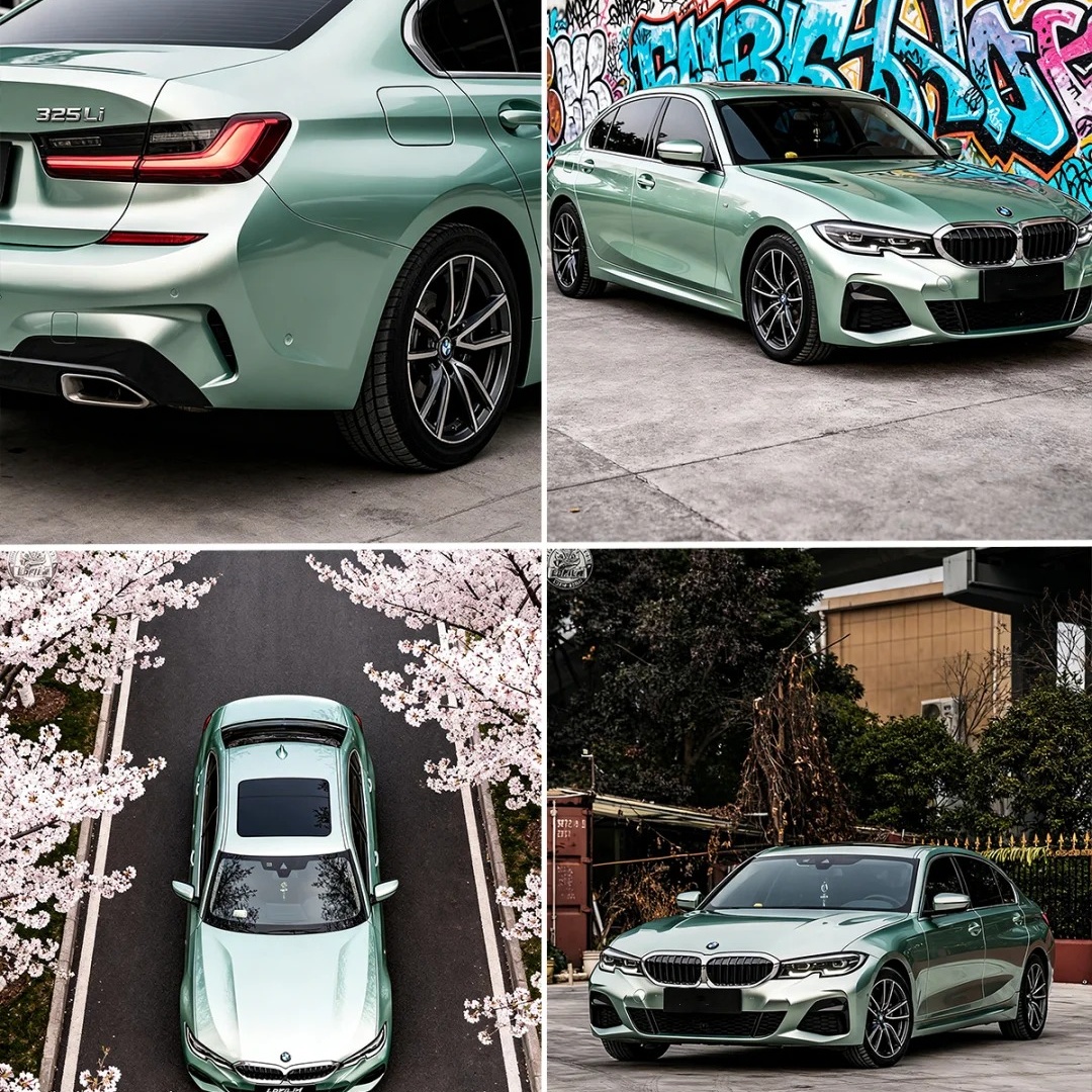 TPU Liquid Metallic Grace Green Paint Protection Film