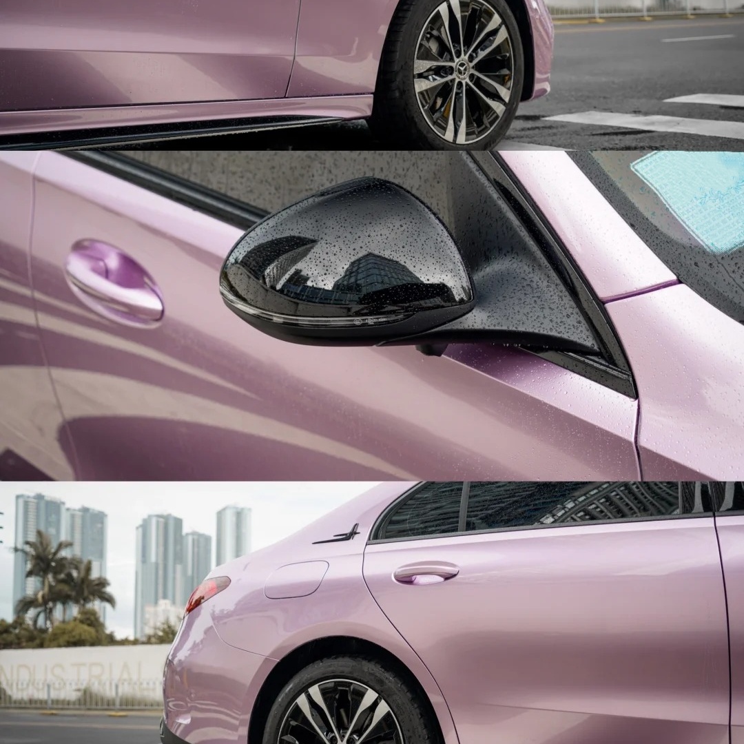 TPU Liquid Metallic Jedi Pink Paint Protection Film