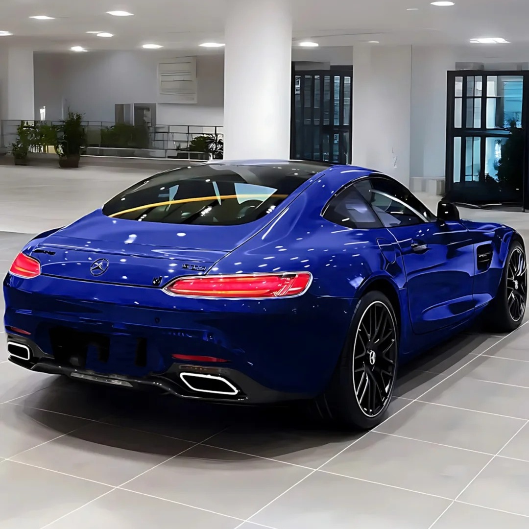 TPU Royal Spindle Blue Paint Protection Film