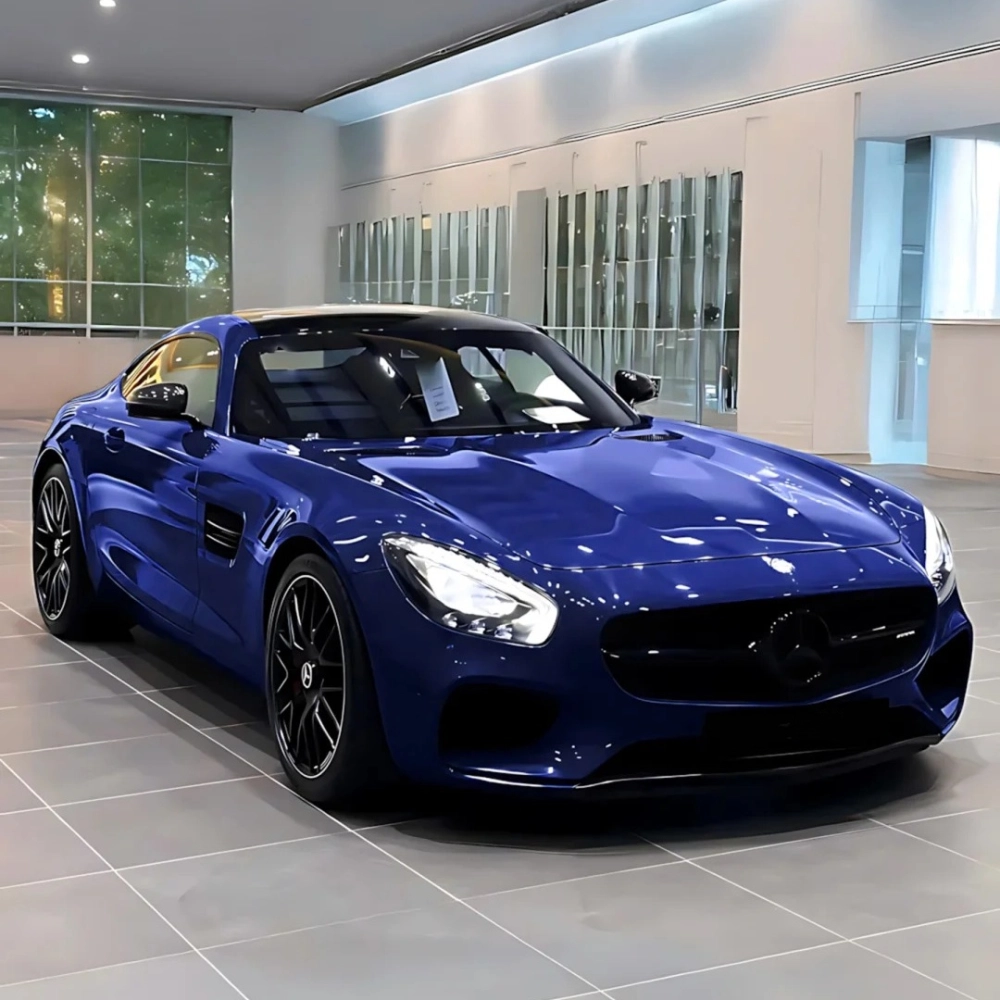 TPU Royal Spindle Blue Paint Protection Film