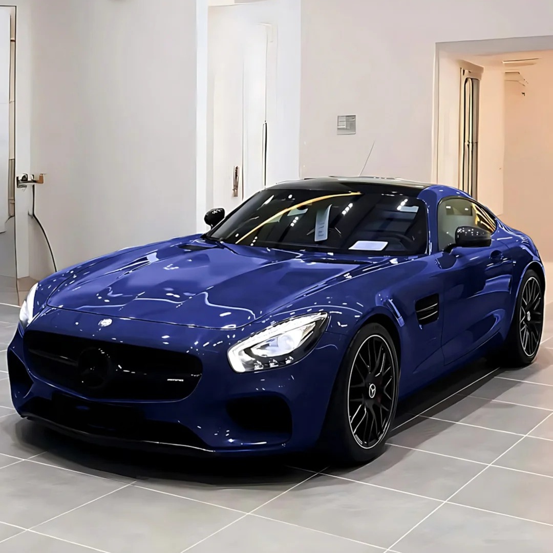 TPU Royal Spindle Blue Paint Protection Film