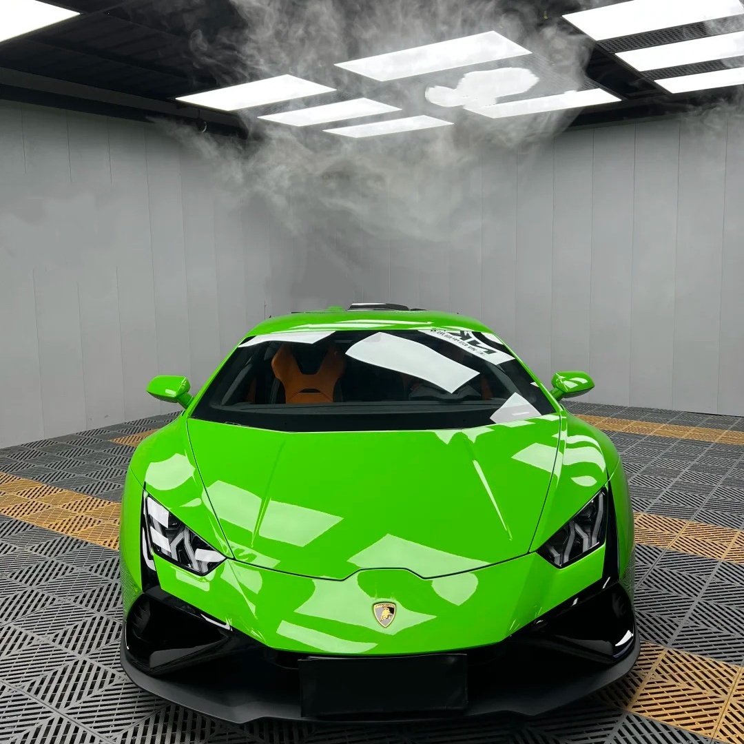 TPU Viper Green Paint Protection Film