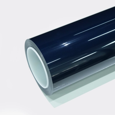 TPU Gloss Metallic Montego Blue Paint Protection Film 01