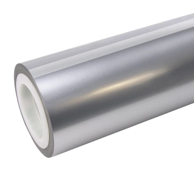TPU Glossy Metallic Silver Paint Protection Film 01