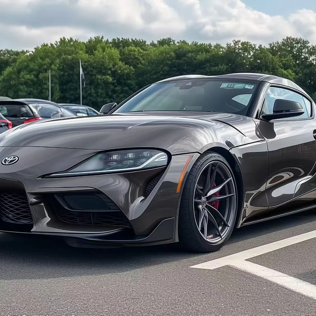 TPU Liguid Metallic Titanium Gray Paint Protection Film