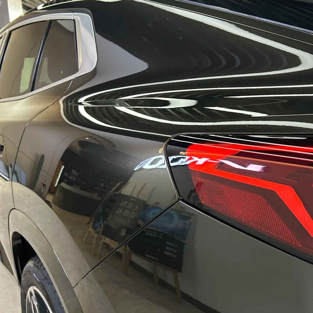 TPU Liquid Metallic Black Paint Protection Film