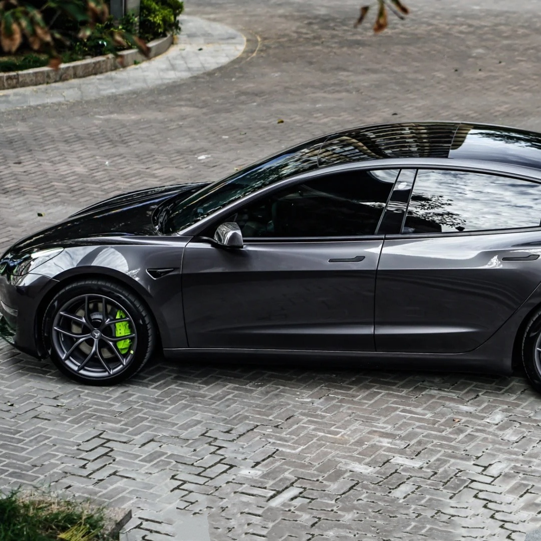 TPU Liquid Metallic Ebony Gray Paint Protection Film