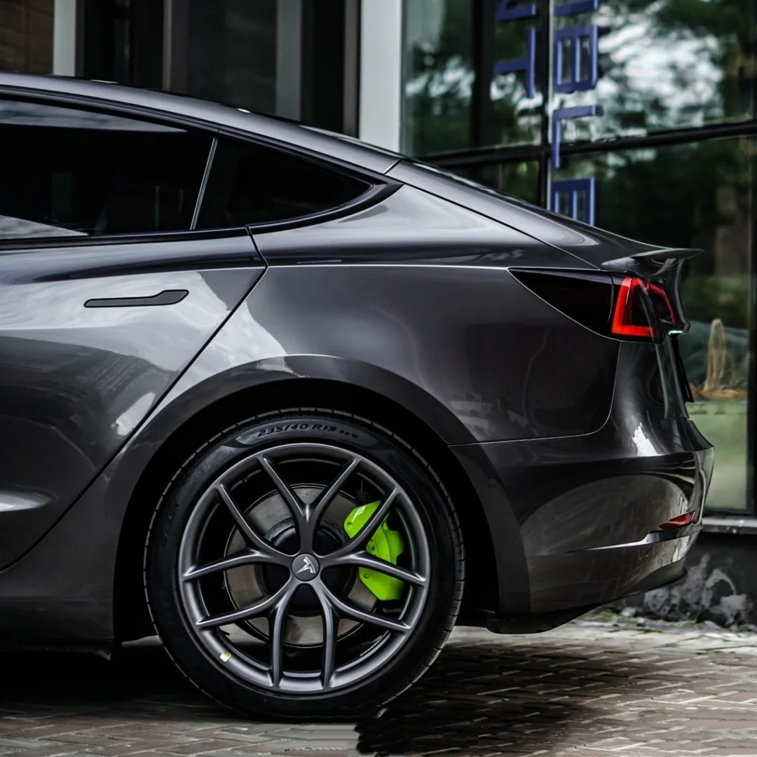 TPU Liquid Metallic Ebony Gray Paint Protection Film