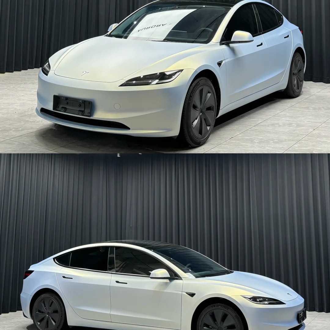 TPU Matte Blue Charm Gold Paint Protection Film