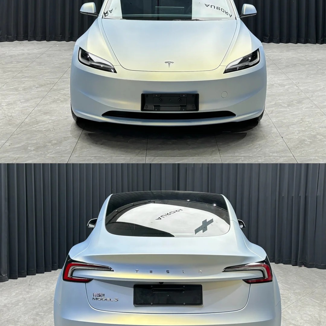 TPU Matte Blue Charm Gold Paint Protection Film