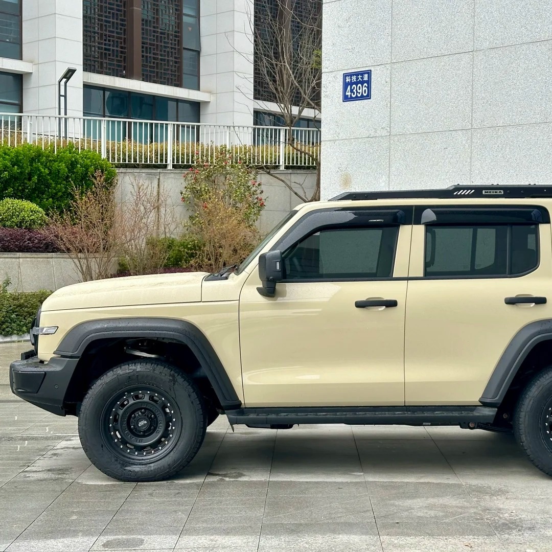 TPU Matte Desert Yellow Paint Protection Film