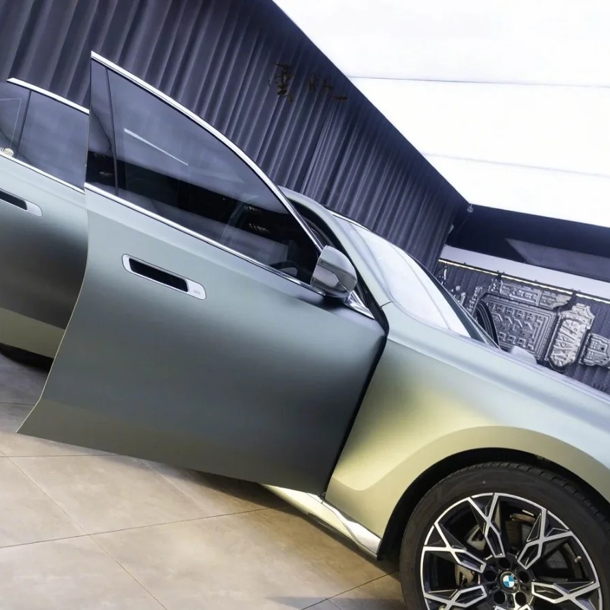 TPU Matte Fantasy Crayish Green Paint Protection Film