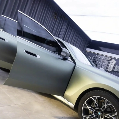 TPU Matte Fantasy Crayish Green Paint Protection Film 02