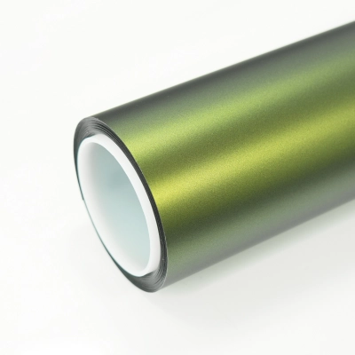 TPU Matte Metallic Tea Green Paint Protection Film 01