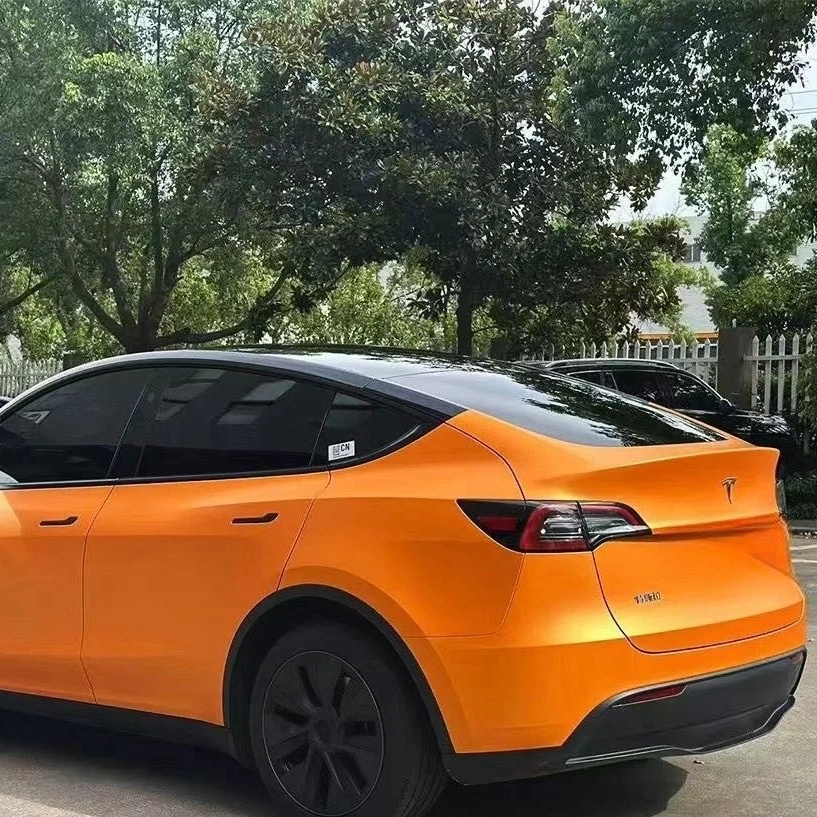 TPU Matte Shining Orange Paint Protection Film