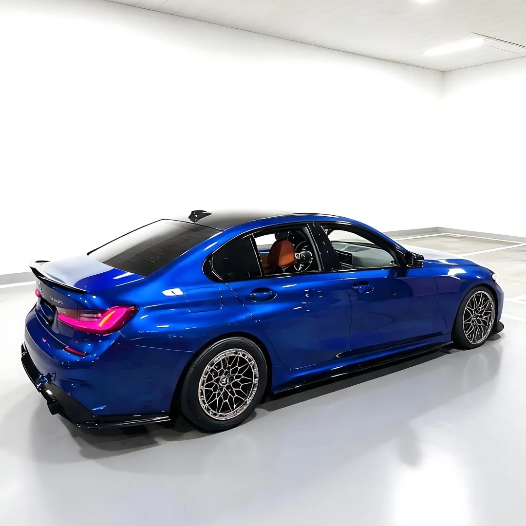 TPU Metallic Sepang Blue Paint Protection Film