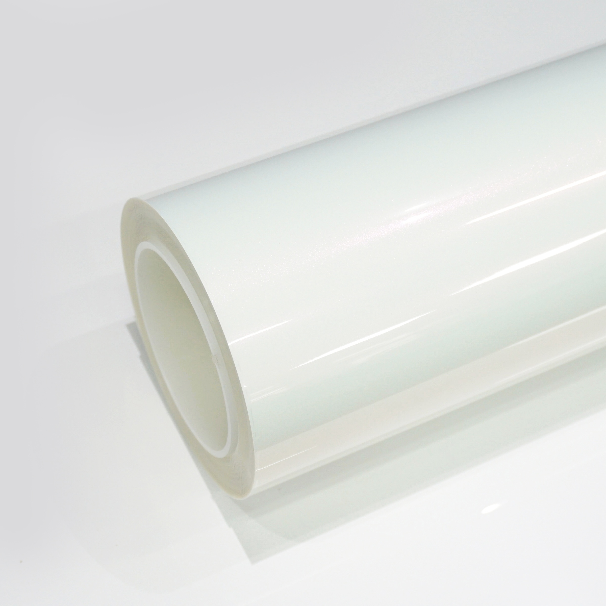 TPU Glossy Diamond White Pink Paint Protection Film