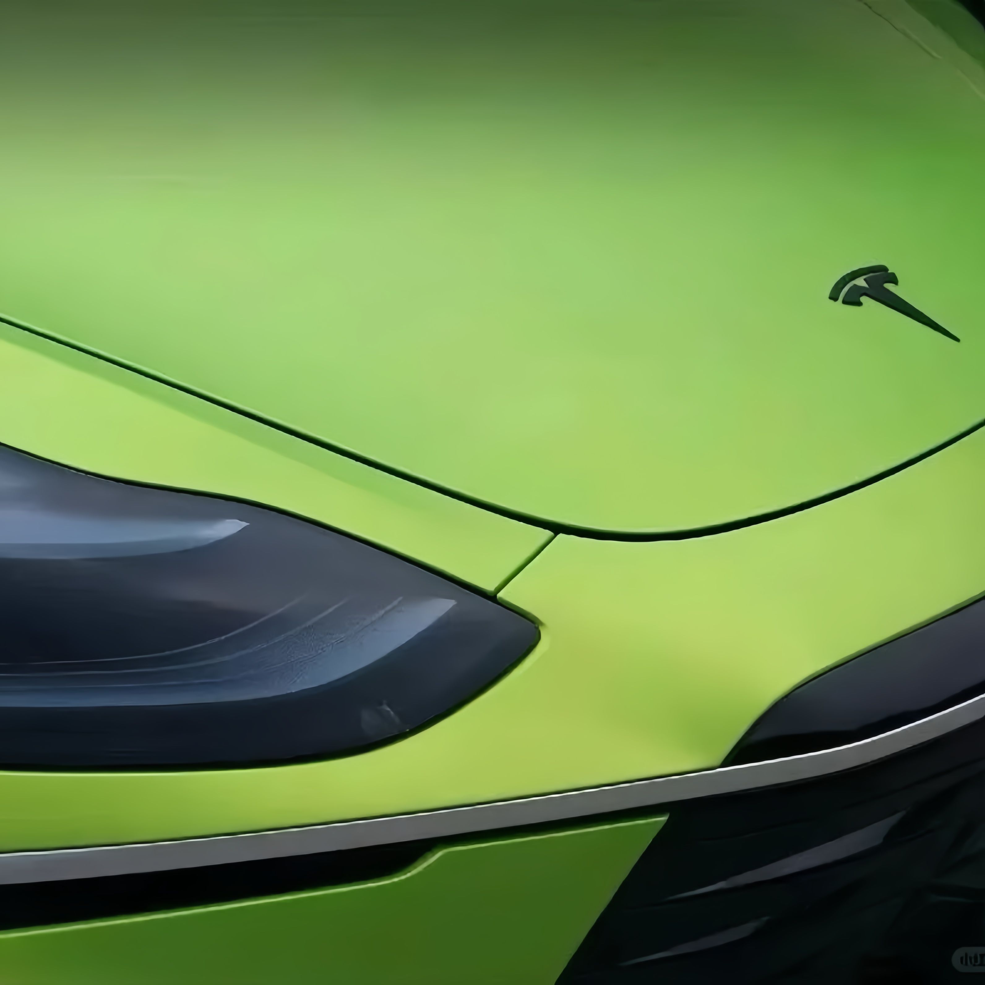 TPU Matte Metallic STO Track Gold Green Paint Protection Film