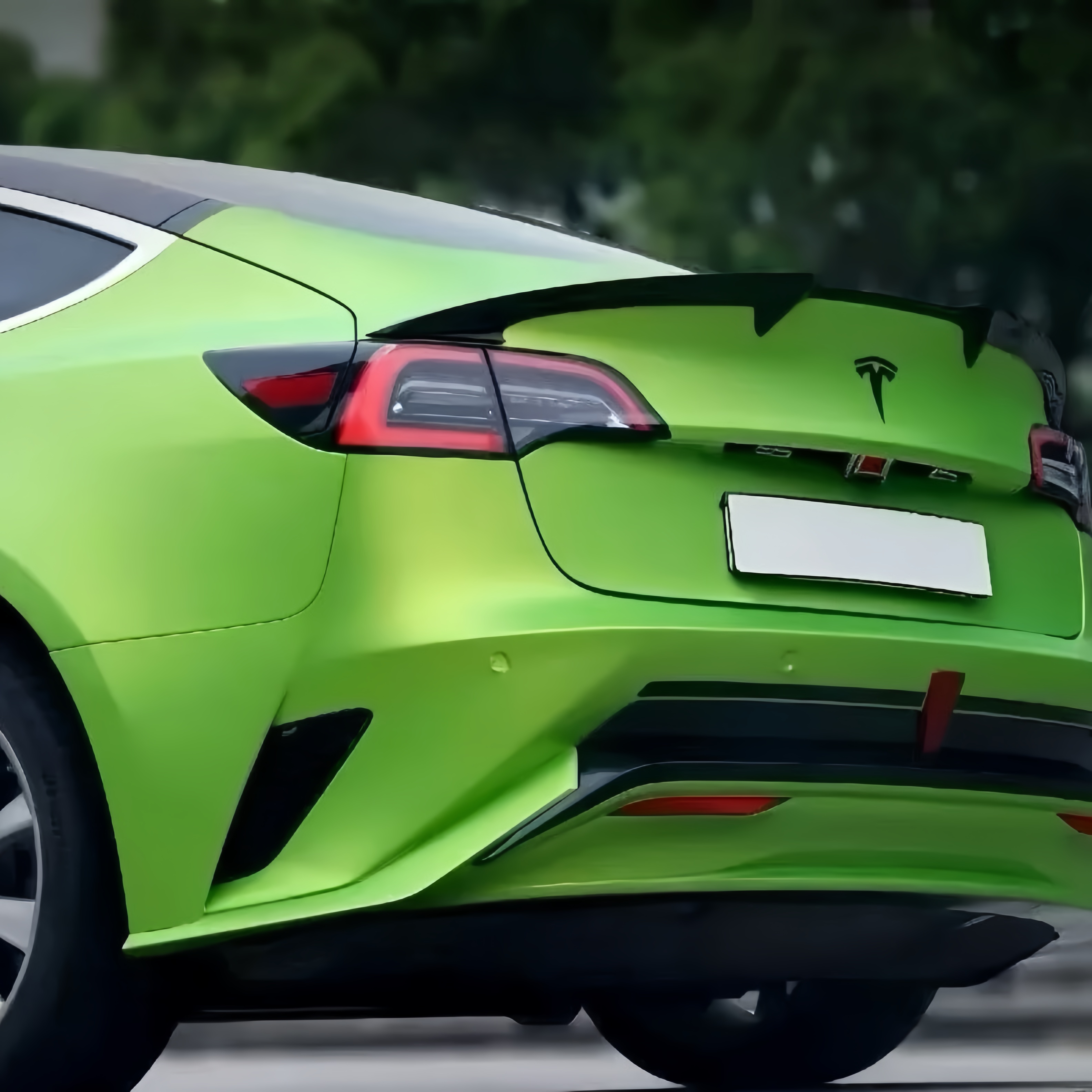 TPU Matte Metallic STO Track Gold Green Paint Protection Film