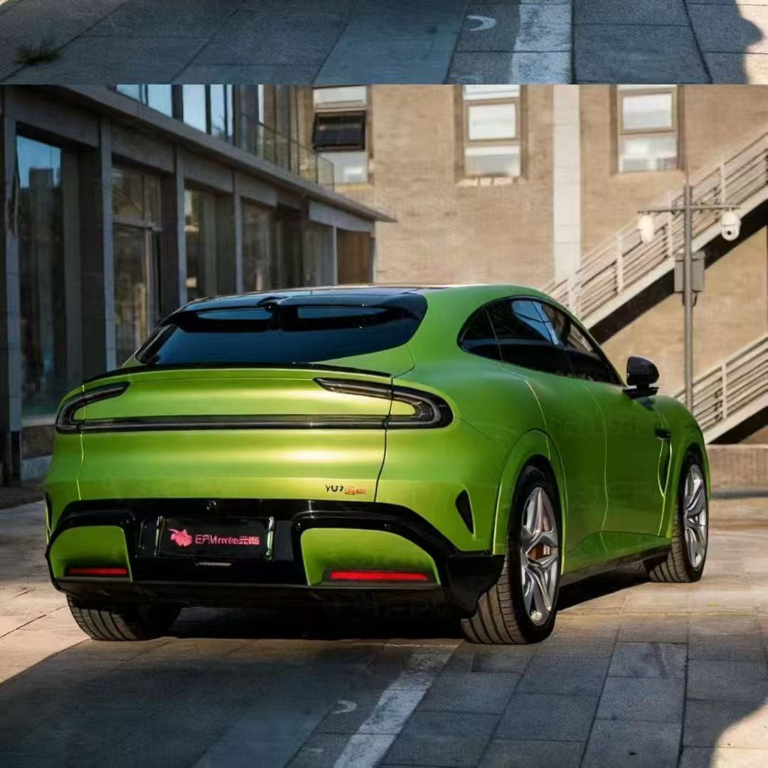 TPU Matte Metallic STO Track Gold Green Paint Protection Film