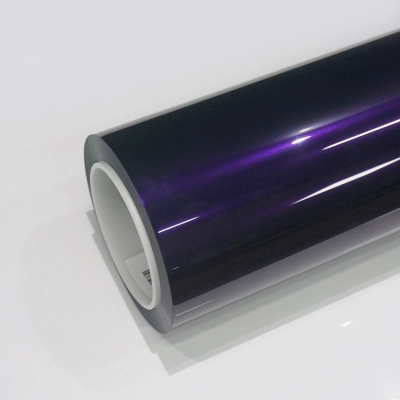 TPU Metallic Midnight Purple Paint Protection Film 01