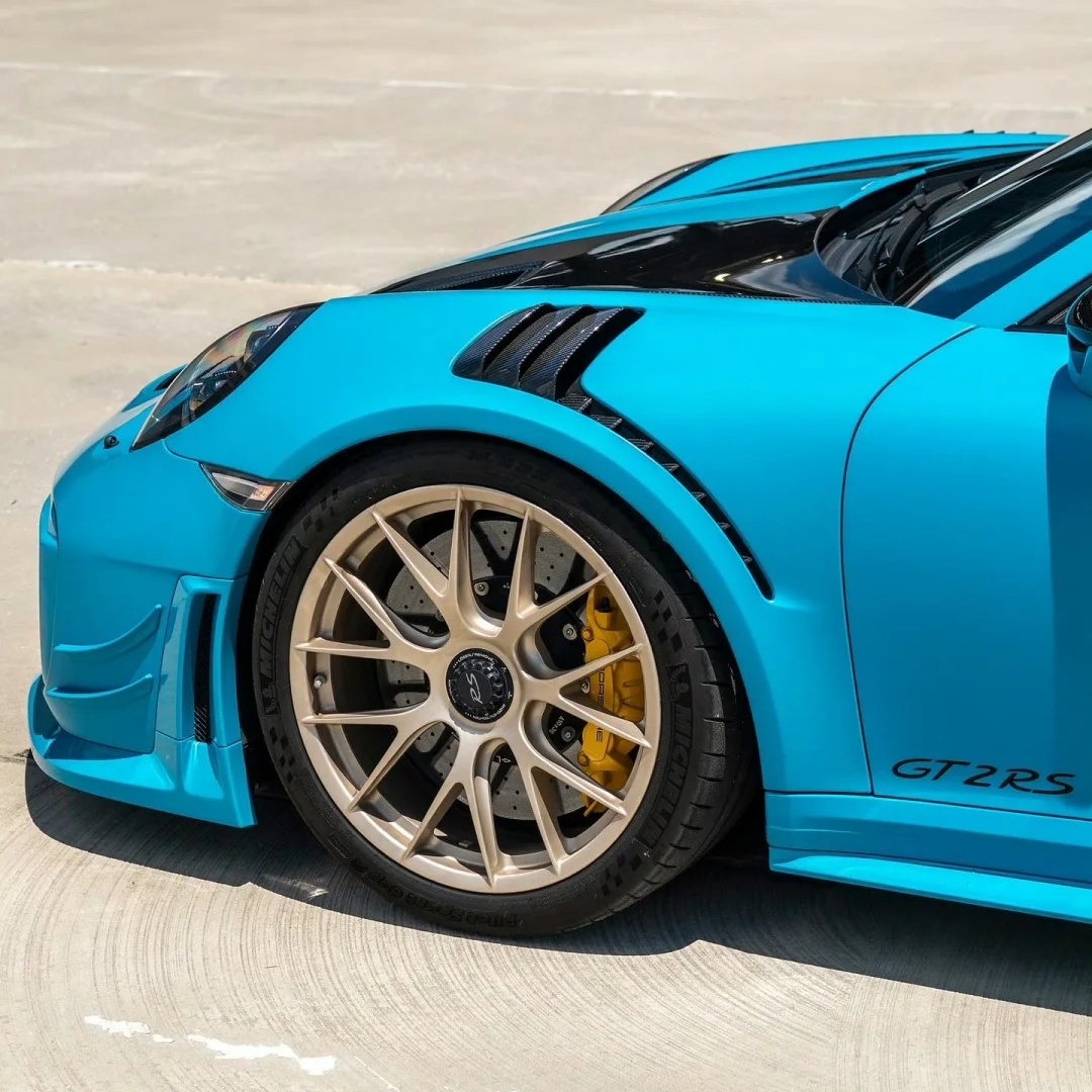 TPU Miami Blue Paint Protection Film