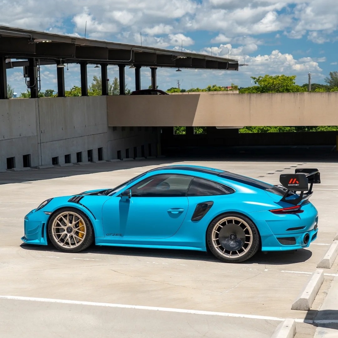 TPU Miami Blue Paint Protection Film