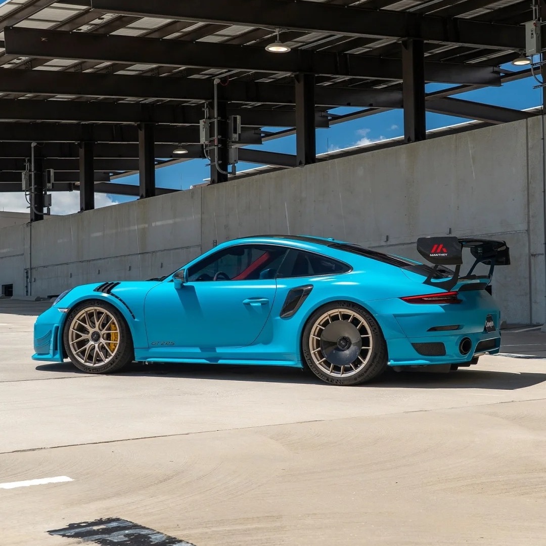 TPU Miami Blue Paint Protection Film