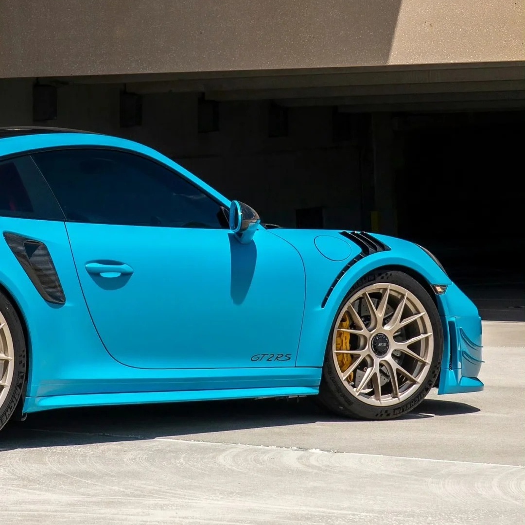 TPU Miami Blue Paint Protection Film