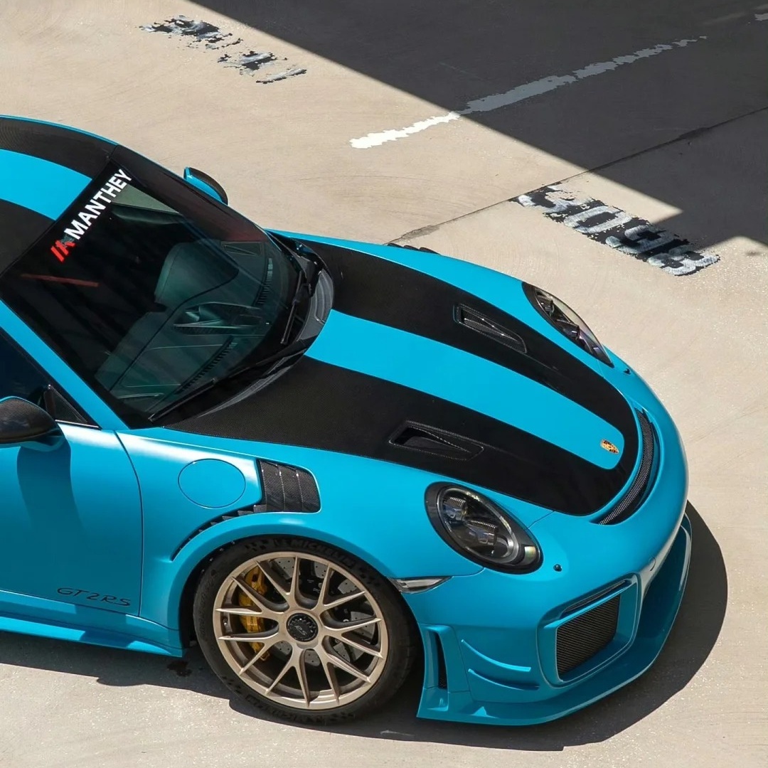 TPU Miami Blue Paint Protection Film