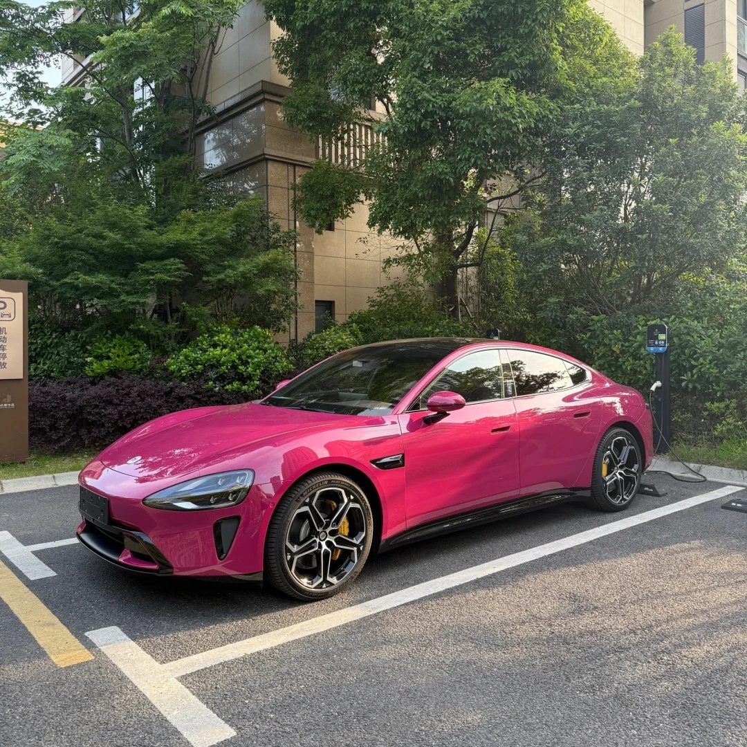 TPU Brilliant Magenta Red Paint Protection Film