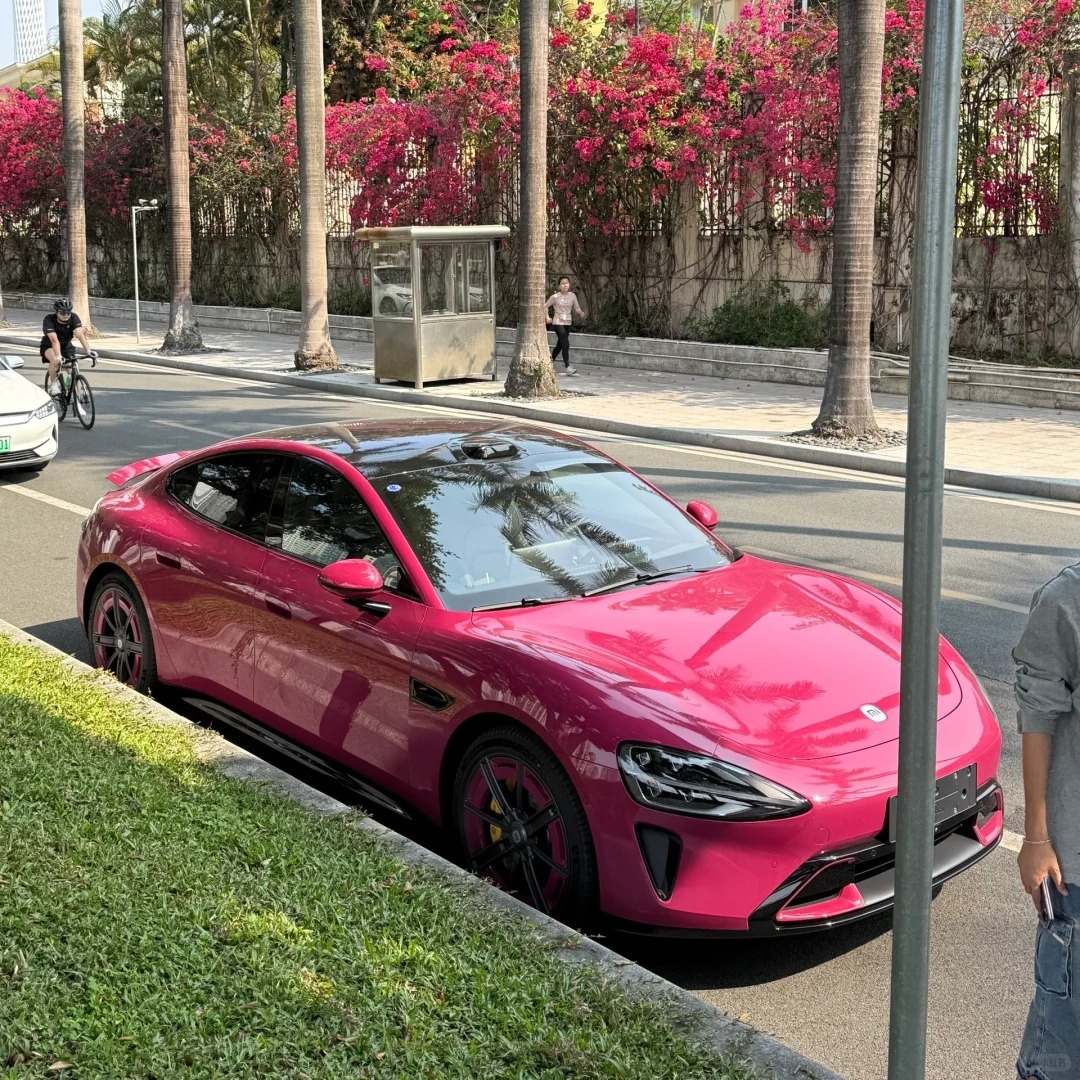 TPU Brilliant Magenta Red Paint Protection Film