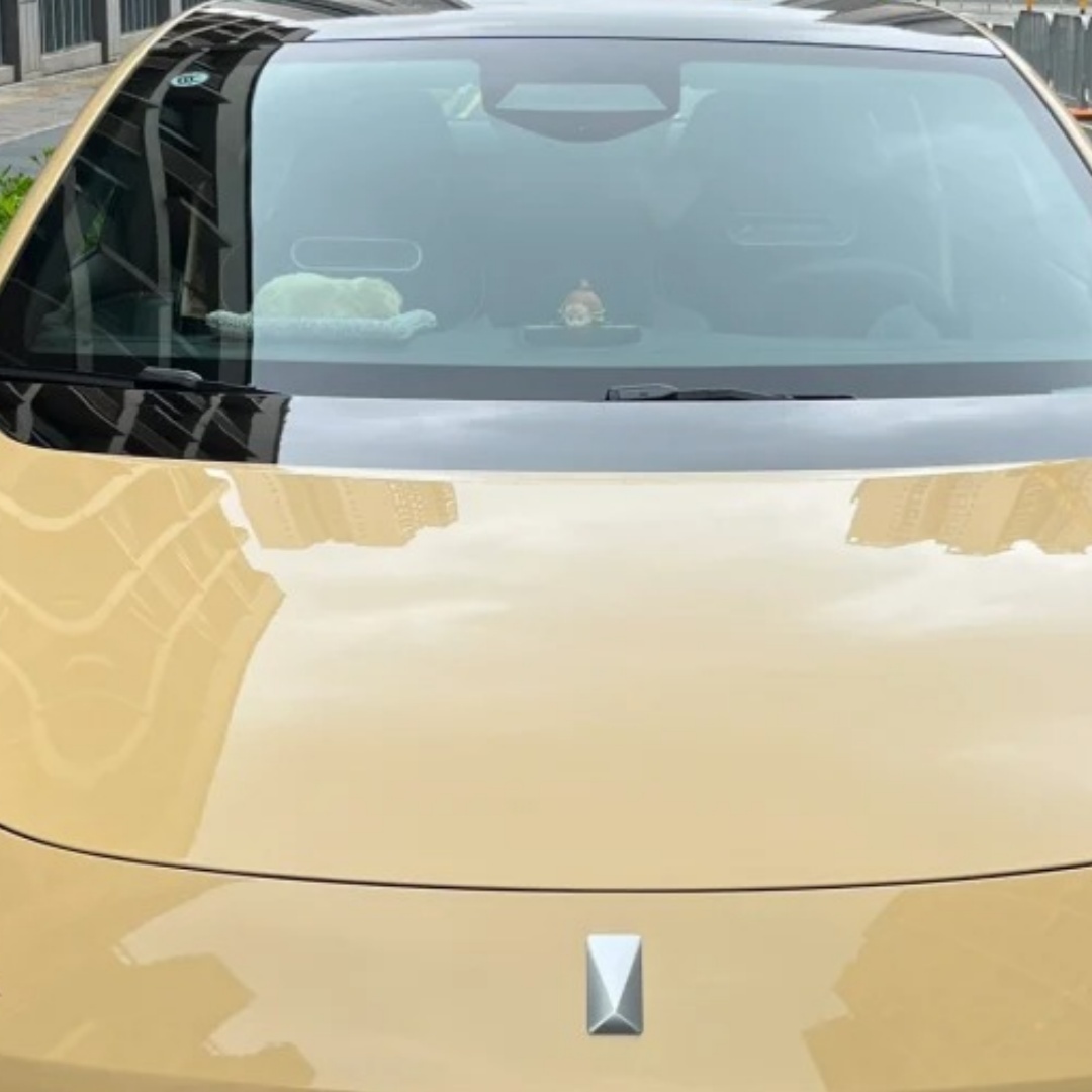 TPU Cloudy Yellow Paint Protection Film